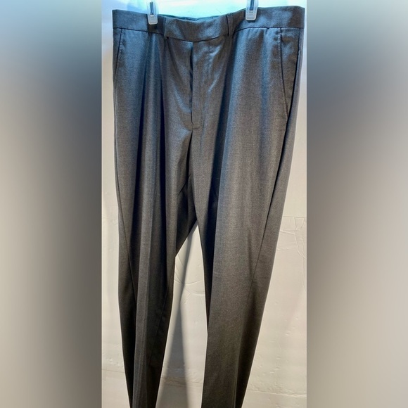 KENNETH COLE REACTION CHARCOAL GREY SUIT SIZE 42X35 - Picture 4 of 7